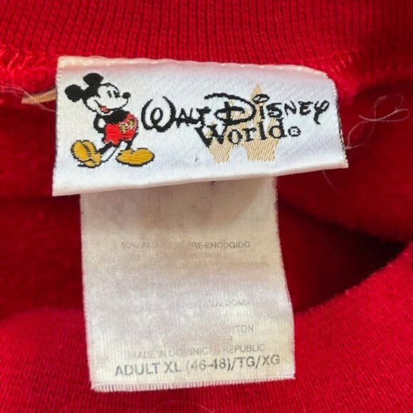Walt Disney World Vintage 2006 Holidays Around The World Crew Neck Sweatshirt XL - Picture 5 of 5